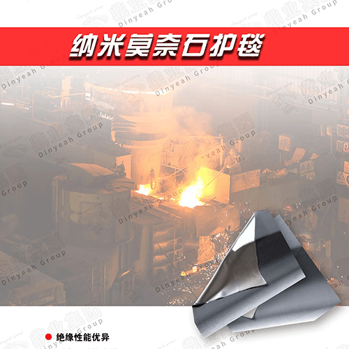 納米莫奈石護毯——1400°C高溫無畏！冶金噴濺克星，定制防護新標桿